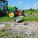 Airtec Citrus Tractor Mount Herbicide Boom Full View